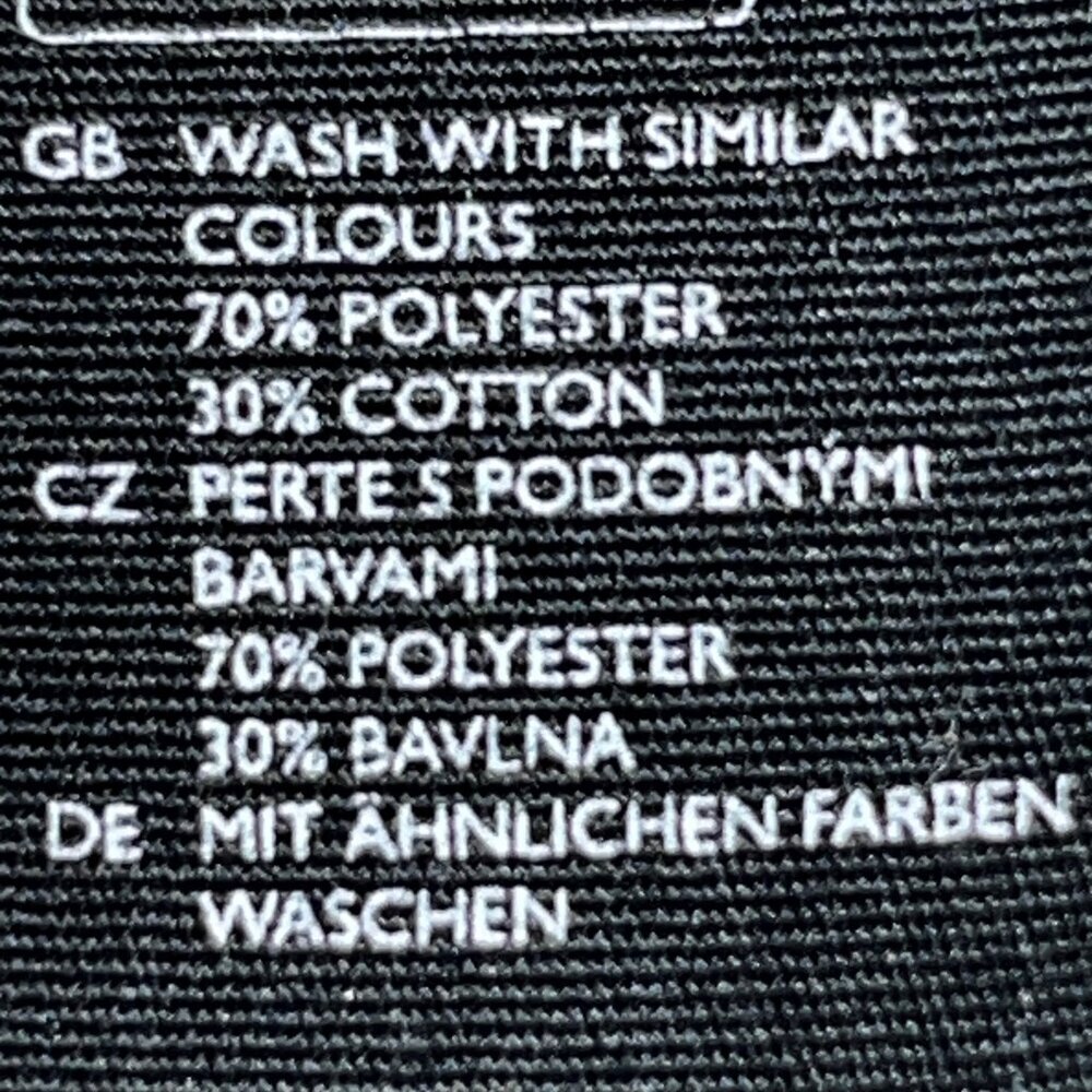 COS Men's Jogger Pants - Cotton Blend Black with Zip Cuff - Sz. Small - EUC - Picture 12 of 13